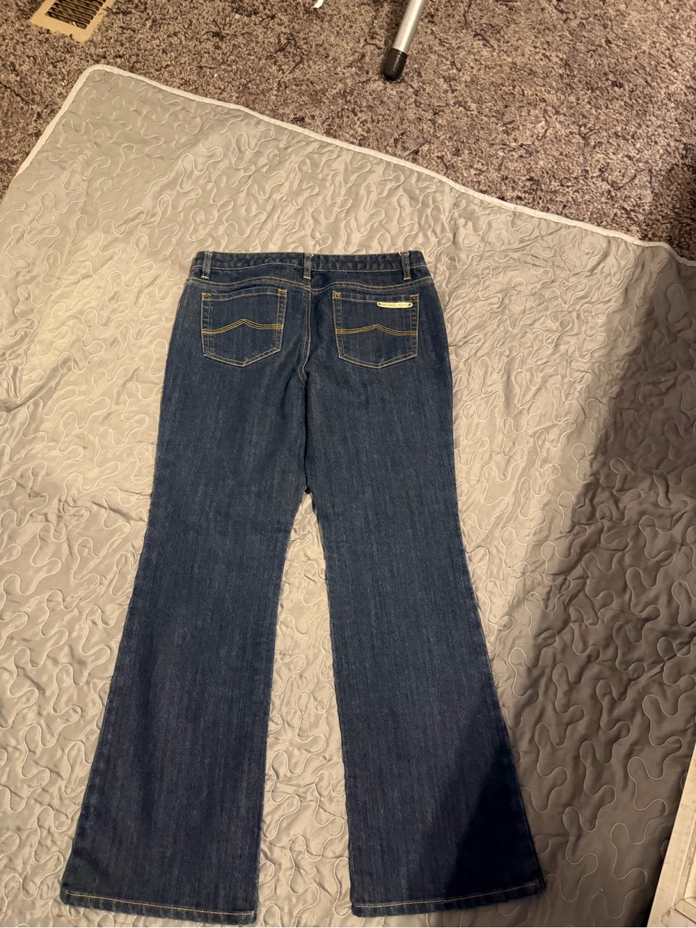 Michael Kors Dark Blue Wide Leg Jeans